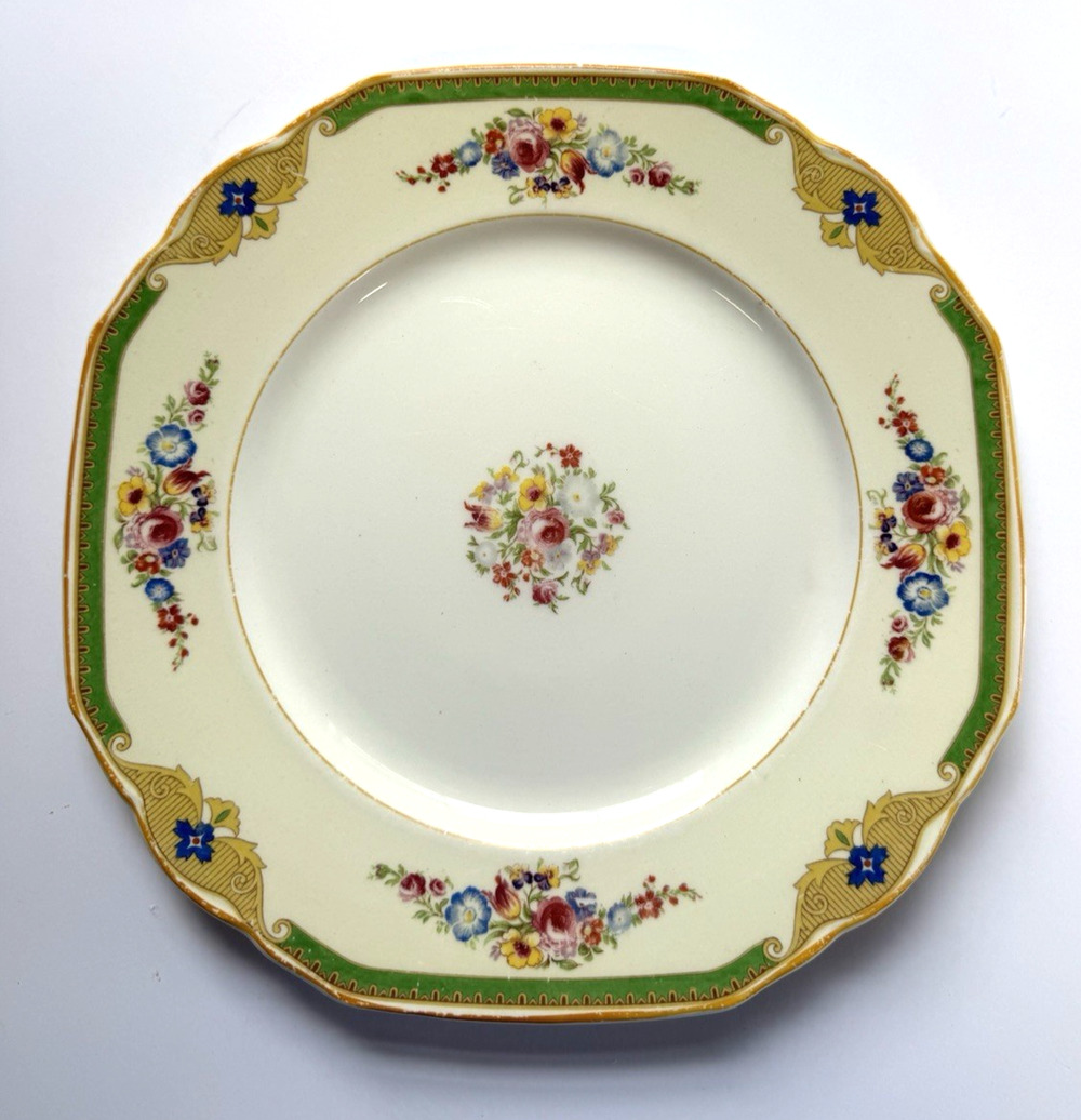 Antique English Semi Porcelain W.H. Grindley & Co The Catherine pattern 9.5"